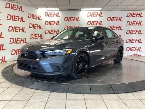 Meteorite Gray Metallic 2024 Honda Civic