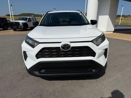 White 2021 Toyota RAV4 LE