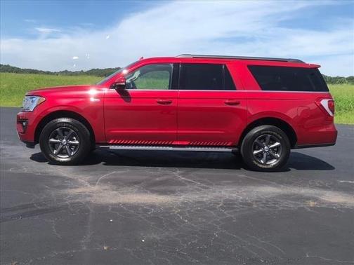Rapid Red Metallic Tinted Clearcoat 2021 Ford Expedition Max XLT