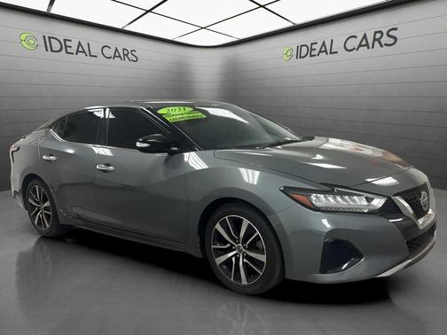 Gun Metallic 2021 Nissan Maxima 3.5 SV