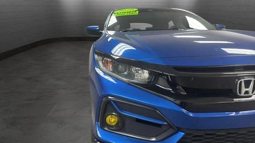 Aegean Blue Metallic 2020 Honda Civic Sport