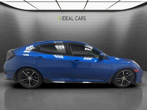 Aegean Blue Metallic 2020 Honda Civic Sport