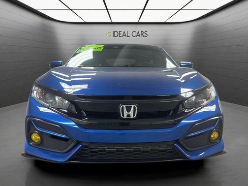 Aegean Blue Metallic 2020 Honda Civic Sport