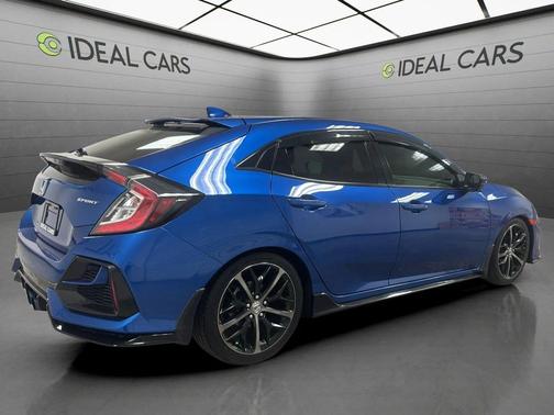 Aegean Blue Metallic 2020 Honda Civic Sport