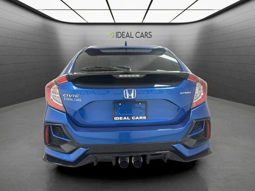 Aegean Blue Metallic 2020 Honda Civic Sport
