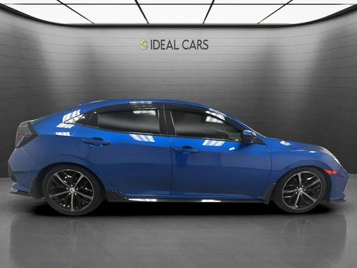 Aegean Blue Metallic 2020 Honda Civic Sport