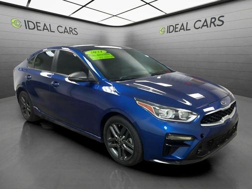 Deep Sea Blue 2021 Kia Forte GT-Line