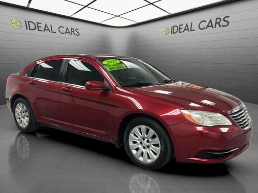 Deep Cherry Red Crystal Pearlcoat 2011 Chrysler 200 LX