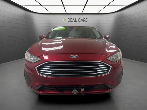 Ruby Red Metallic Tinted Clearcoat 2019 Ford Fusion Hybrid SE