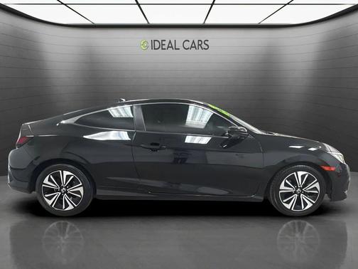 Aegean Blue Metallic 2018 Honda Civic EX-L