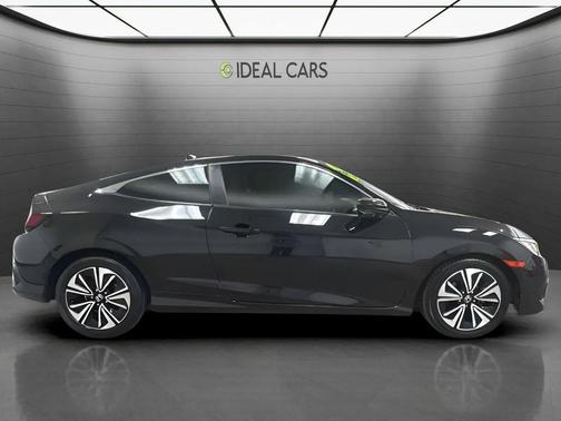 Aegean Blue Metallic 2018 Honda Civic EX-L