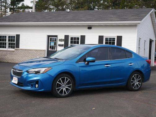 Island Blue Pearl 2017 Subaru Impreza 2.0i Limited