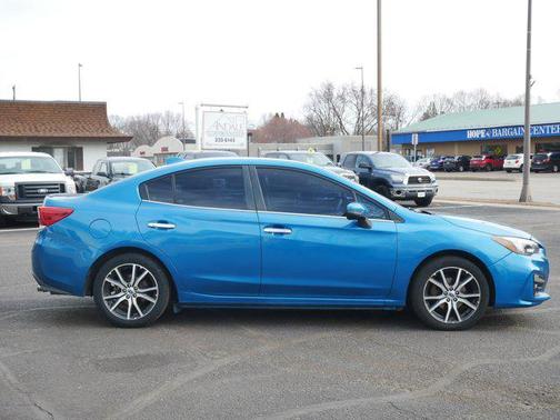 Island Blue Pearl 2017 Subaru Impreza 2.0i Limited
