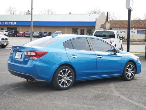 Island Blue Pearl 2017 Subaru Impreza 2.0i Limited
