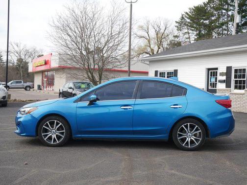 Island Blue Pearl 2017 Subaru Impreza 2.0i Limited