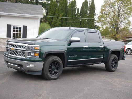Rainforest Green Metallic 2014 Chevrolet Silverado 1500 LTZ