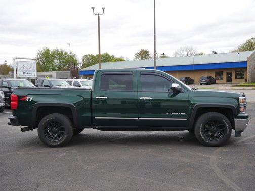 Rainforest Green Metallic 2014 Chevrolet Silverado 1500 LTZ