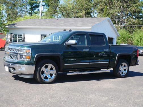 Rainforest Green Metallic 2014 Chevrolet Silverado 1500 LTZ