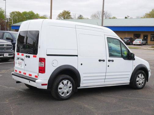 Frozen White 2013 Ford Transit Connect XLT