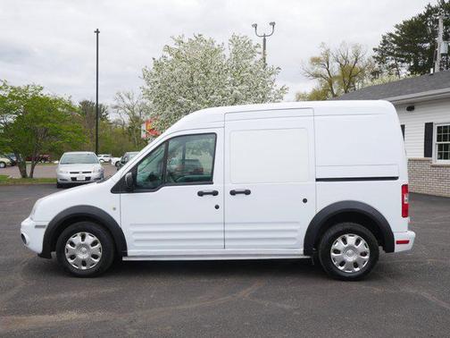 Frozen White 2013 Ford Transit Connect XLT