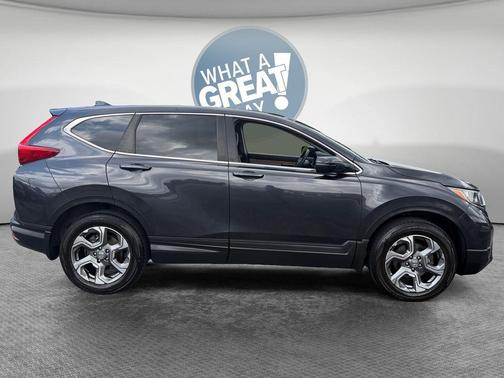 Gray 2018 Honda CR-V EX
