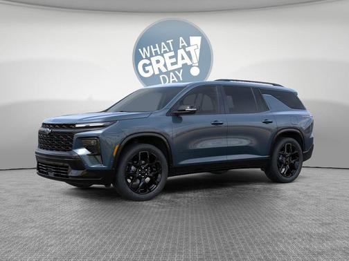 Lakeshore Blue Metallic 2026 Chevrolet Traverse RS