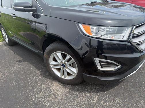 Shadow Black 2018 Ford Edge SEL