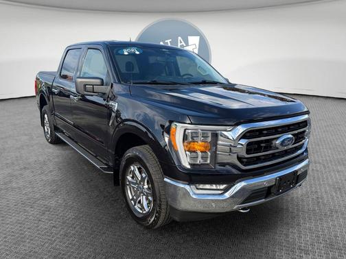 Agate Black Metallic 2021 Ford F-150 XLT