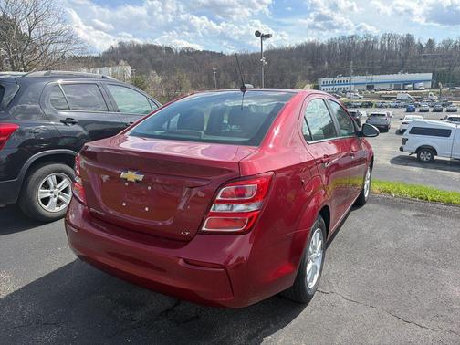 Cajun Red Tintcoat 2019 Chevrolet Sonic LT