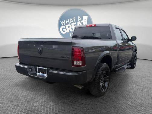 Granite Crystal Metallic Clearcoat 2022 RAM 1500 Classic Warlock Quad Cab 4x4 6'4' Box