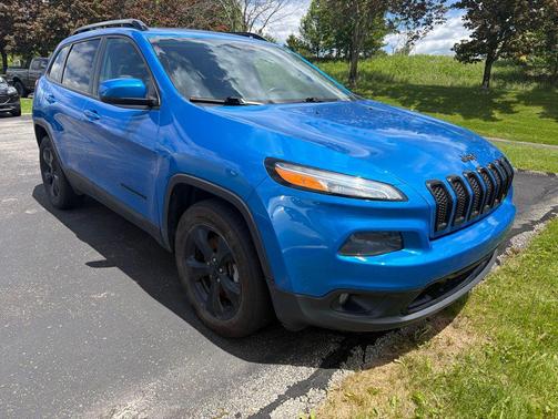 Hydro Blue Pearlcoat 2018 Jeep Cherokee Limited