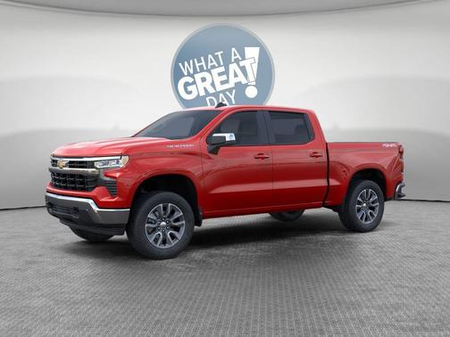 Red Hot 2025 Chevrolet Silverado 1500 LT