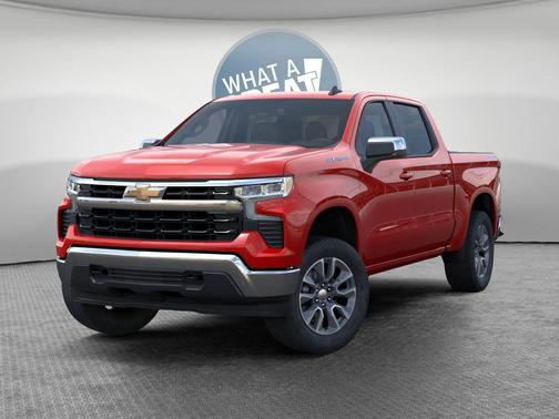 Red Hot 2025 Chevrolet Silverado 1500 LT