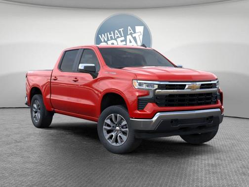 Red Hot 2025 Chevrolet Silverado 1500 LT