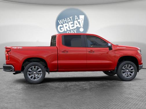 Red Hot 2025 Chevrolet Silverado 1500 LT