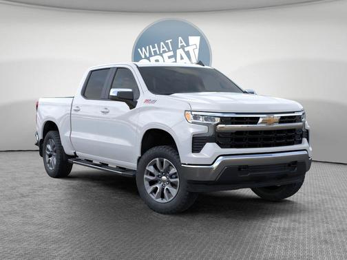 Summit White 2026 Chevrolet Silverado 1500 LT