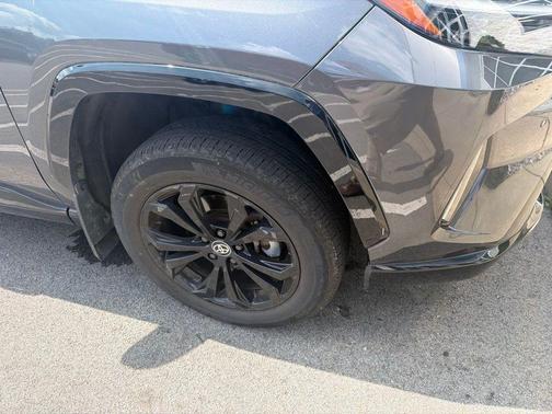 Midnight Black Metallic 2023 Toyota RAV4 Hybrid SE