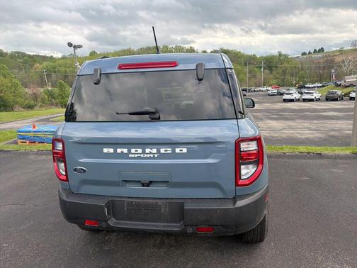 Azure Gray Metallic Tri-Coat 2024 Ford Bronco Sport Big Bend