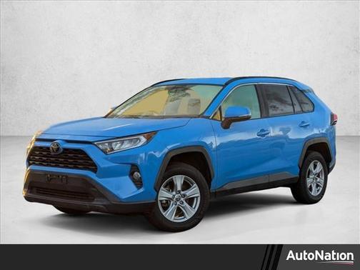 Blue Flame 2021 Toyota RAV4 XLE