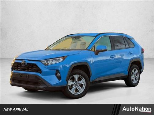 Blue Flame 2021 Toyota RAV4 XLE