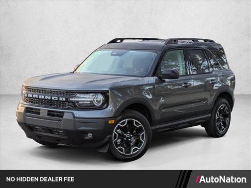 Carbonized Gray Metallic 2025 Ford Bronco Sport Outer Banks