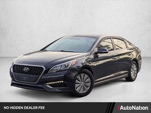 Astral Blue Pearl 2017 Hyundai SONATA Hybrid SE
