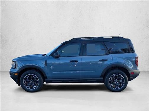 Azure Gray Metallic Tri-Coat 2026 Ford Bronco Sport Outer Banks