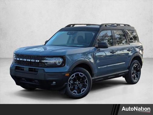 Azure Gray Metallic Tri-Coat 2026 Ford Bronco Sport Outer Banks