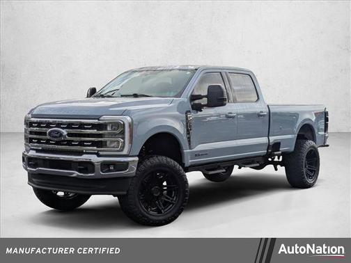 Glacier Gray Metallic Tri-Coat 2024 Ford F-250 Lariat