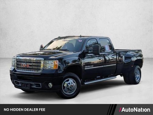 Onyx Black 2013 GMC Sierra 3500 Denali
