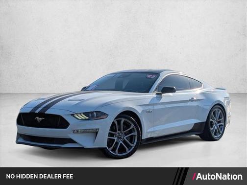 Oxford White 2023 Ford Mustang GT Premium