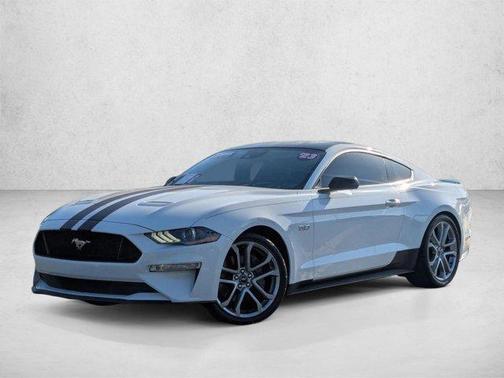 Oxford White 2023 Ford Mustang GT Premium