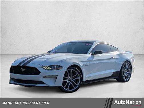 Oxford White 2023 Ford Mustang GT Premium