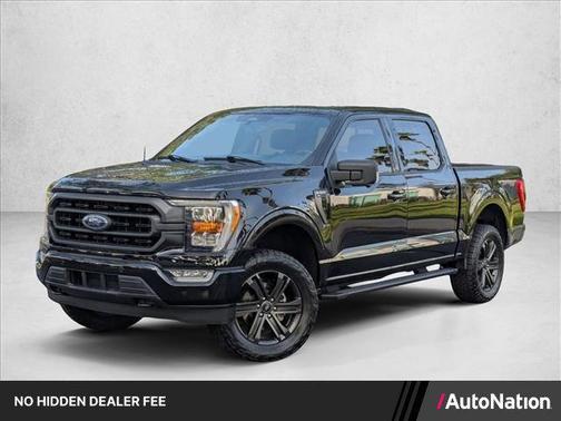 Agate Black Metallic 2022 Ford F-150 XLT